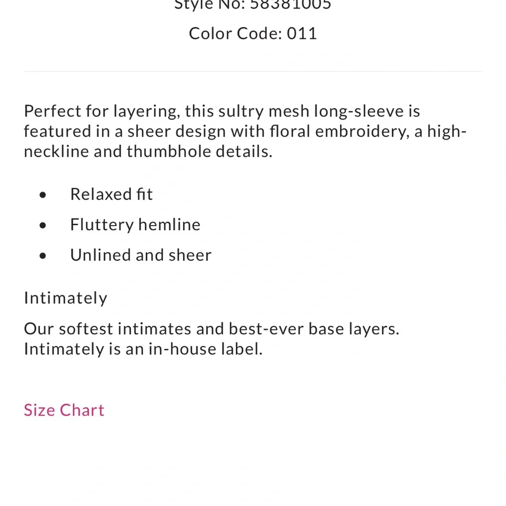 Lady Lux layering top - Picture 2 of 5